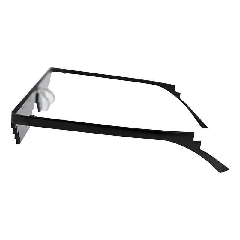 Lentes Thug Life Pixel Broma Fiesta Snoop Dogg Rap Hip Hop Color Lentes Grandes Negro Negro - Eurotruck Mexico