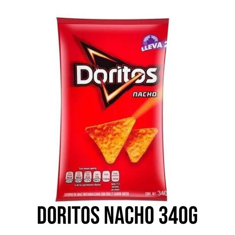 Botana Doritos Sabritas Nachos 340g Me Bolsa Gigante