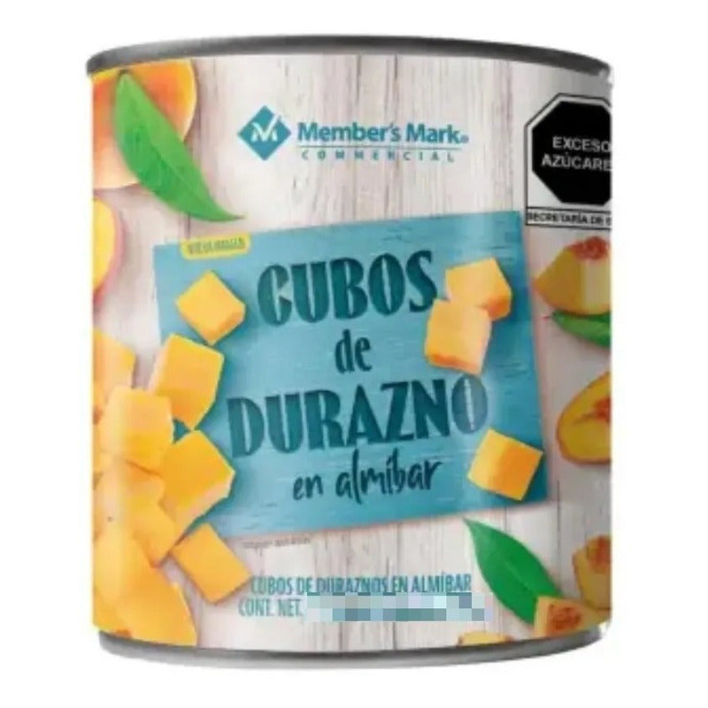 Cubos En Durazno Almibar 2.955 Kg Members Mark - Eurotruck Mexico