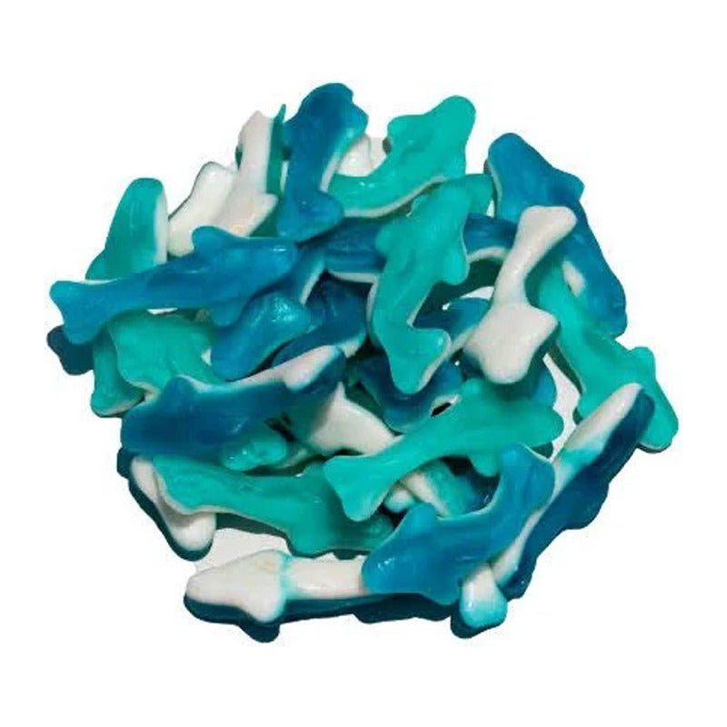 Lucky Gummys Gomitas De Tiburones De Grenetina Frutales 768g