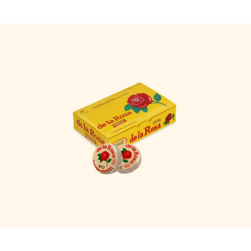 Dulce De Cacahuate De La Rosa Caja De 336 Gr Mazapan 12 Pz