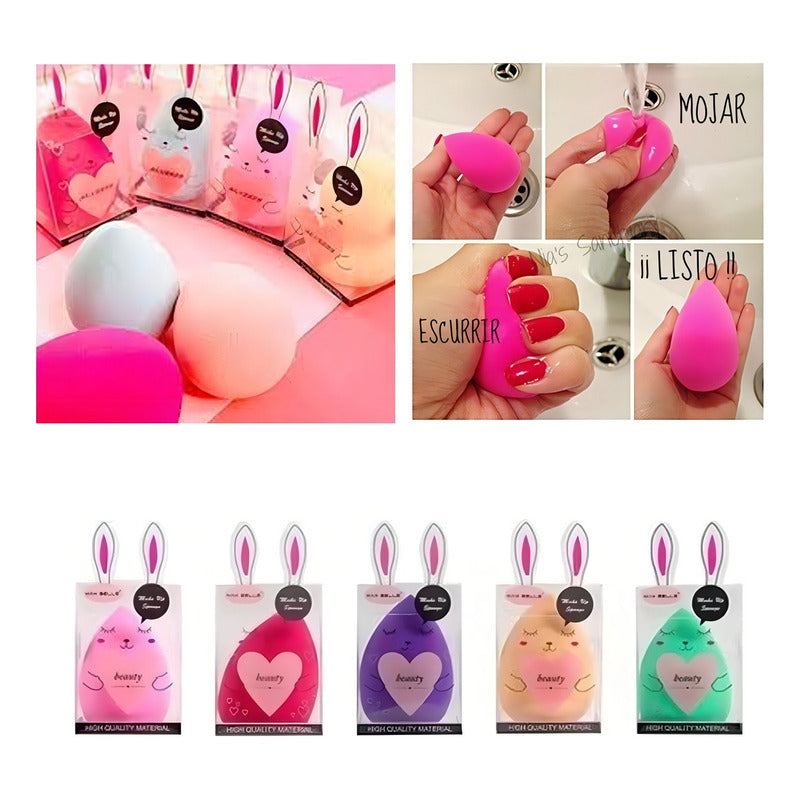 Esponjas Para Maquillaje Mayoreo Beauty Blenders Kit 12pz