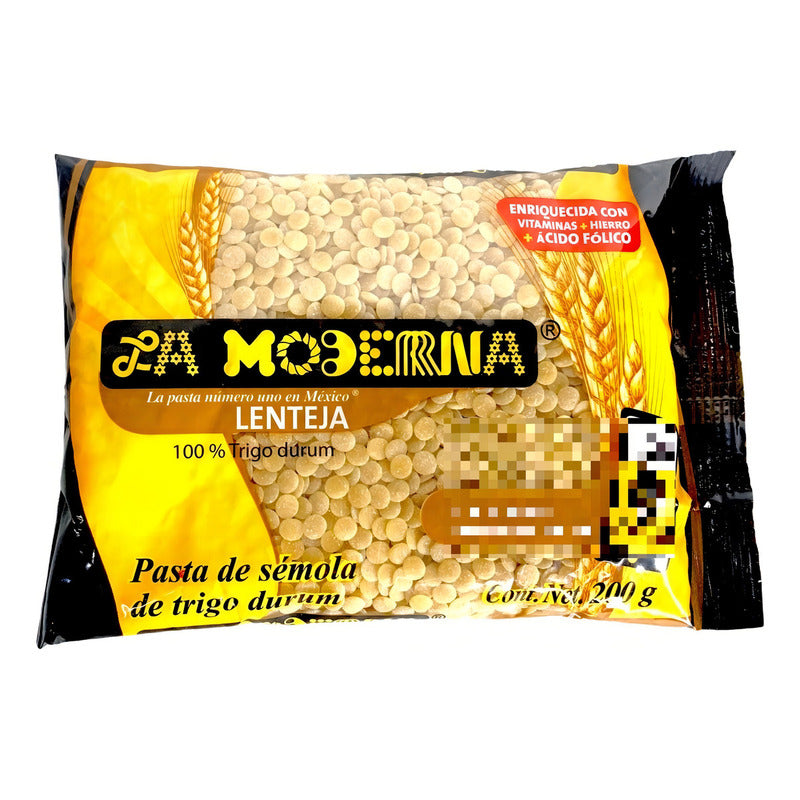 La Moderna Pasta Para Sopa Lenteja 200 Gr - Eurotruck Mexico