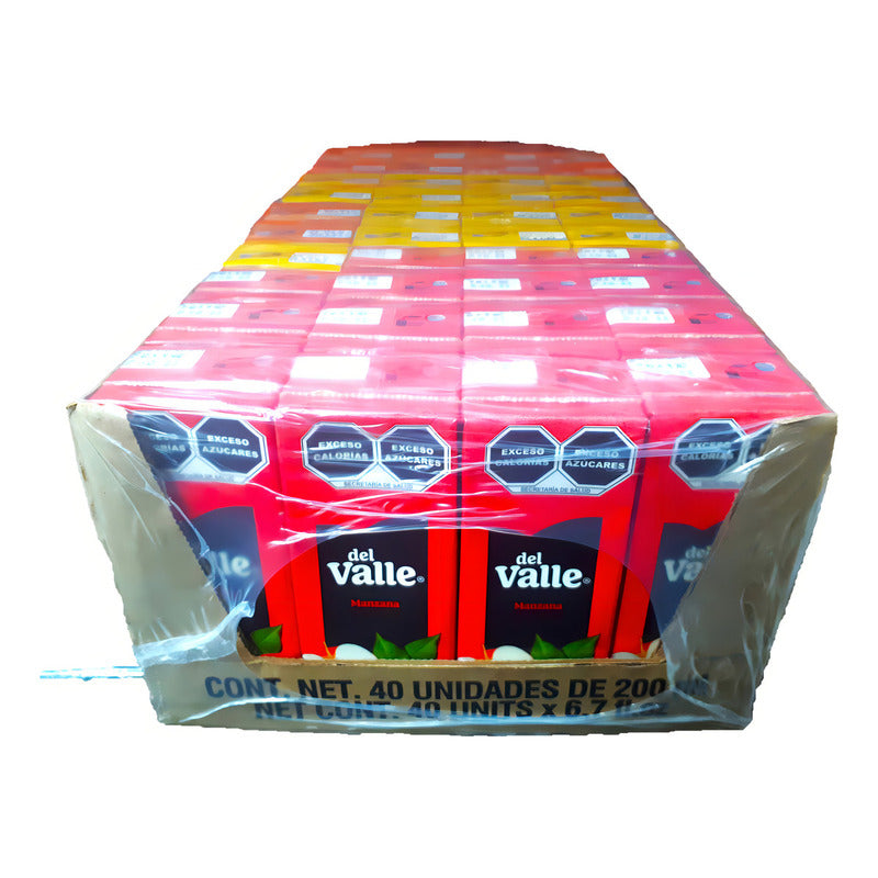 Jugos Del Valle Kids Surtido 40 Pzs 200ml C/u - Eurotruck Mexico