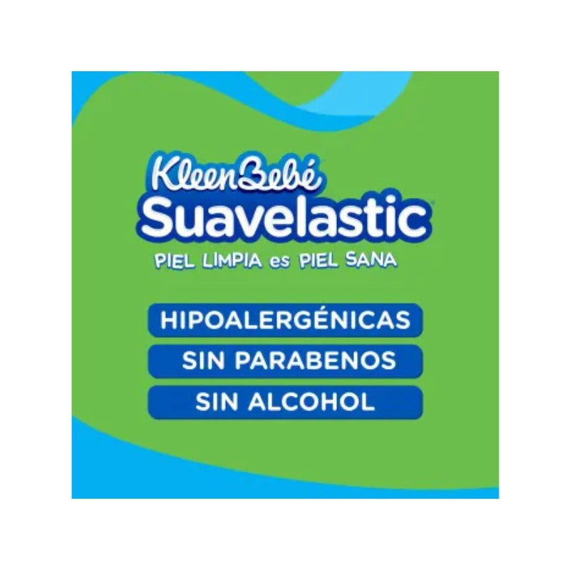 Kleen Bebé Toallitas Húmedas Suavelastic, Caja 600 Pzas.