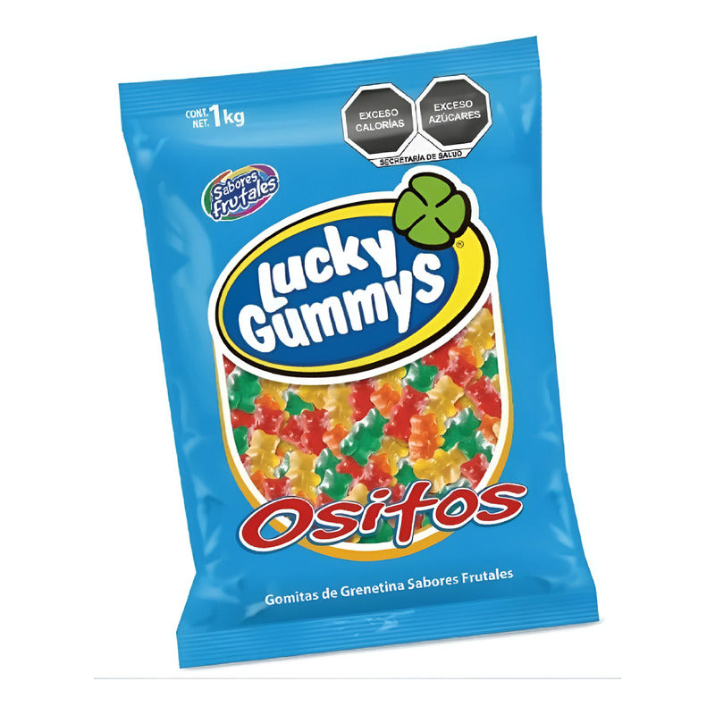 Lucky Gummys Ositos Gomitas De Frutas 1kg - Eurotruck Mexico