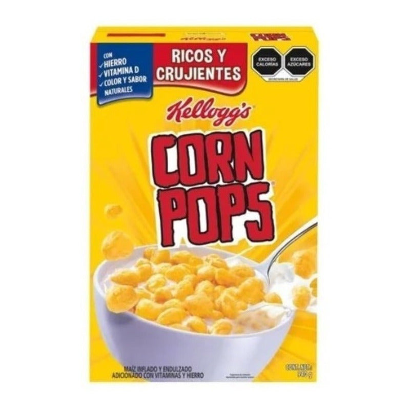 Cereal Corn Pops De Kellogs 940g De Maiz Inflado Y Endulzado - Eurotruck Mexico