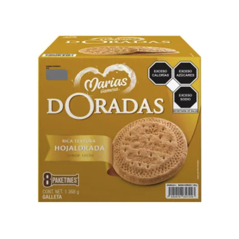 Galletas Marias Doradas Hojaldrada 8 Pz Sabor Leche 1,368 Kg - Eurotruck Mexico