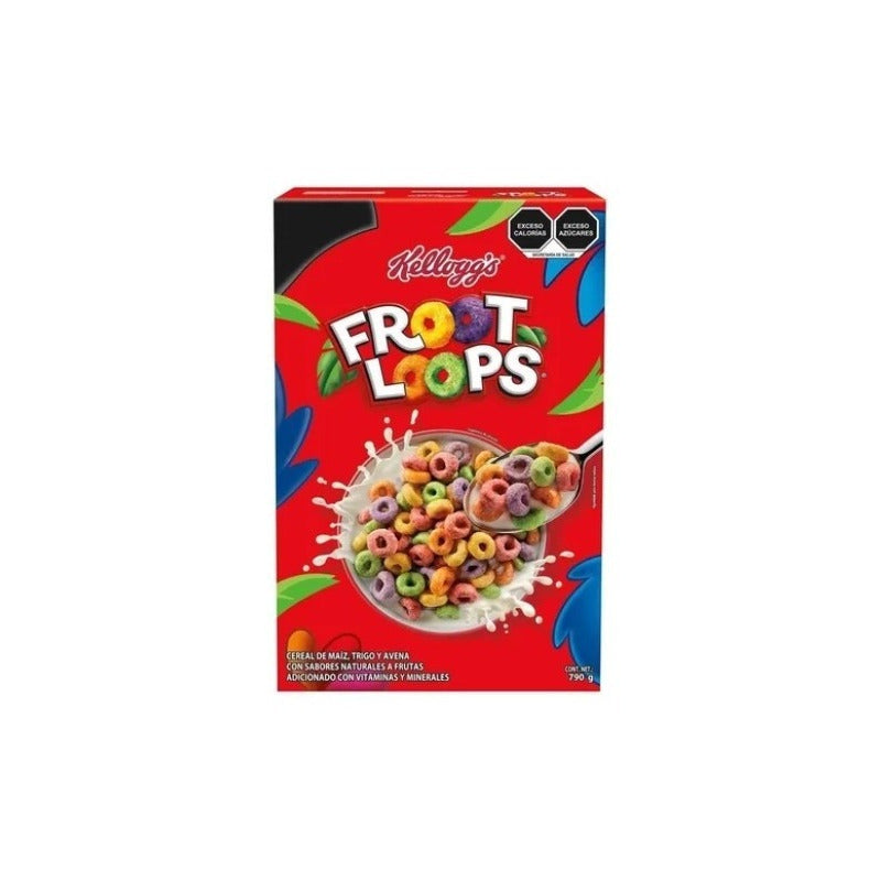 Cereal Froot Loops® De Kellogg's® Caja Grande De 790g - Eurotruck Mexico