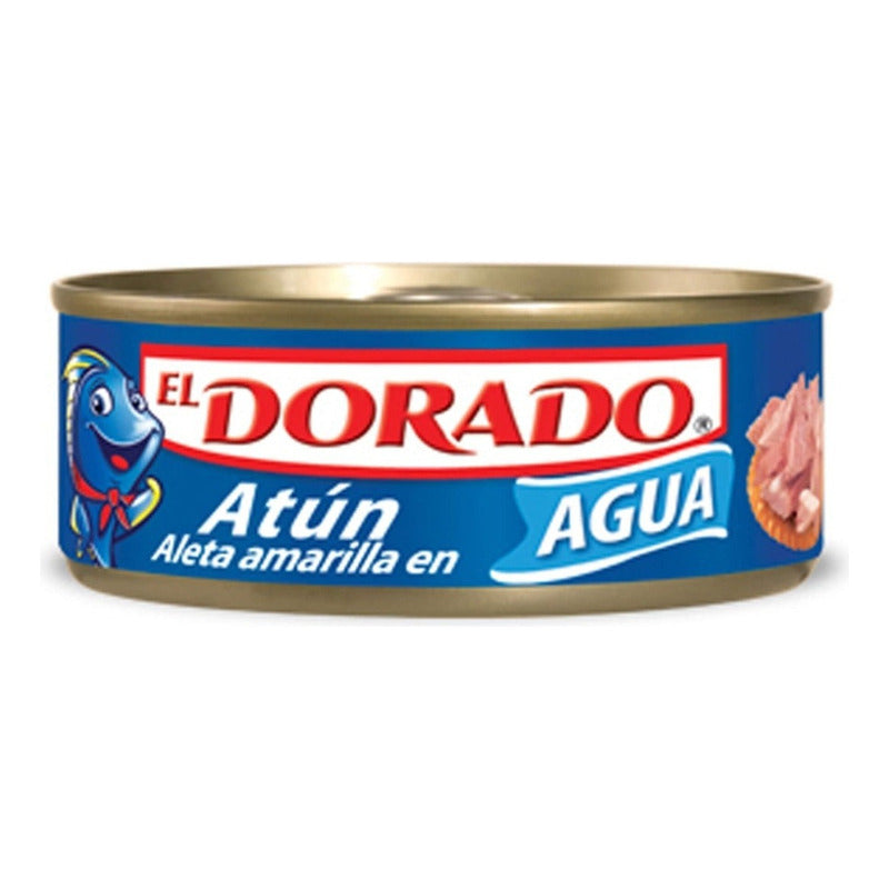 Atún El Dorado Aleta Amarilla En Agua 20pz De 130 Gr
