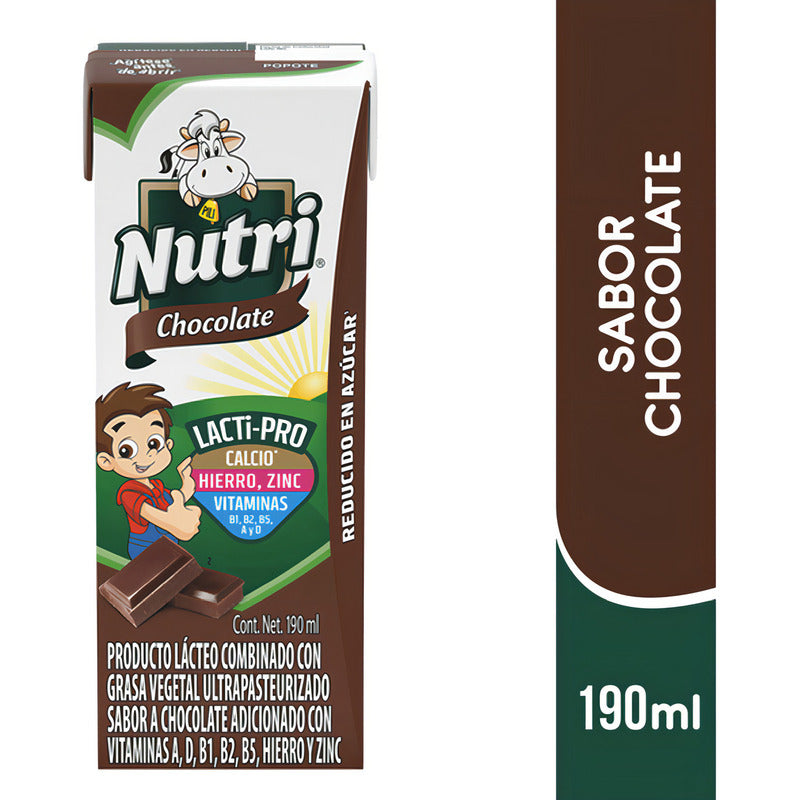 Producto Lácteo Combinado Nutri Chocolate 190ml - Eurotruck Mexico