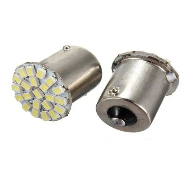 Par Led Foco Direccional T20 3014 22smd 1156 Ba15s Sin Error