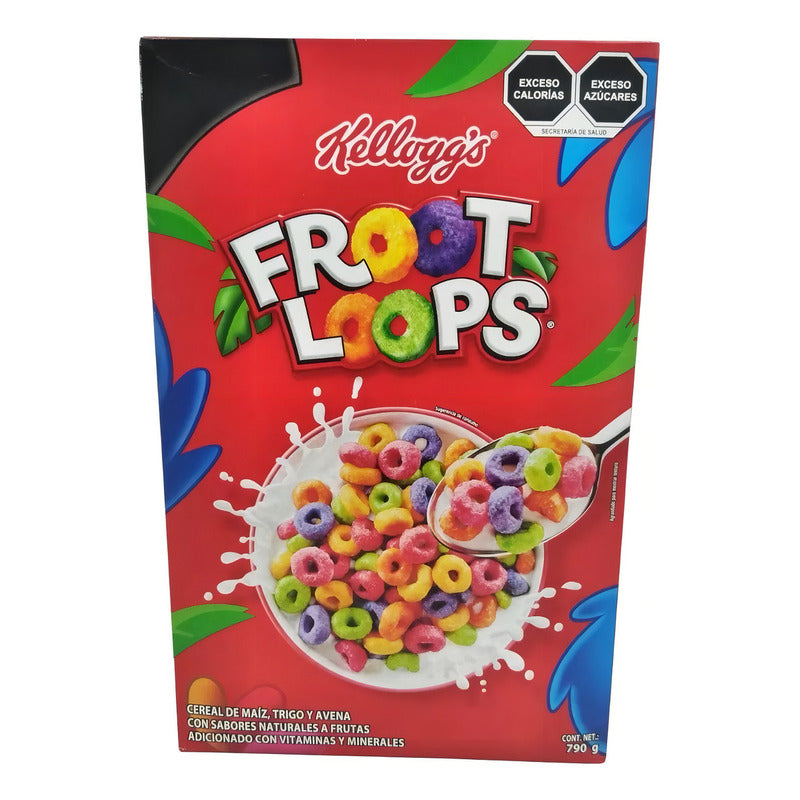 Cereal Froot Loops® De Kellogg's® Caja Grande De 790g - Eurotruck Mexico