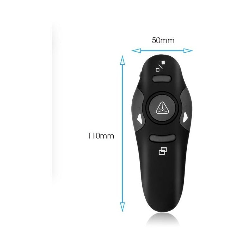 15 Presentador Diapositivas Power Point Laser Inalambrico Negro