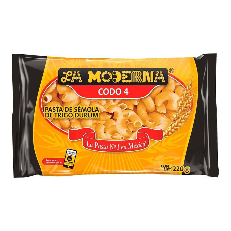 La Moderna Pasta Para Sopa Codo 4 200 Gr - Eurotruck Mexico