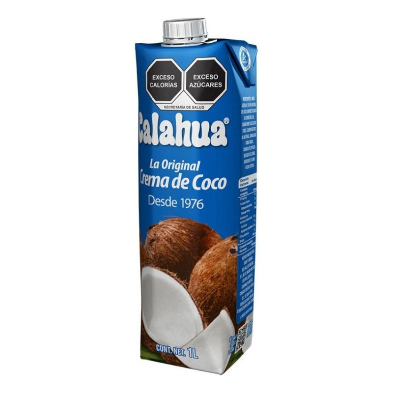 Calahua Crema Coco 1 Lt - Eurotruck Mexico