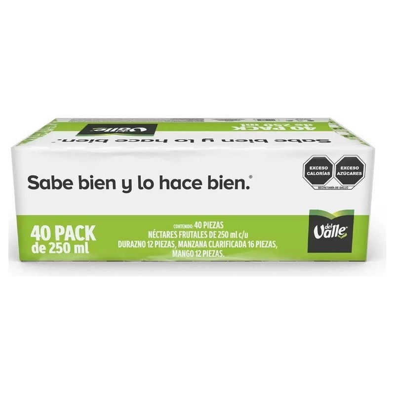 Pack 40 Jugos Del Valle Kids Nectares Frutales De 200ml C/u - Eurotruck Mexico