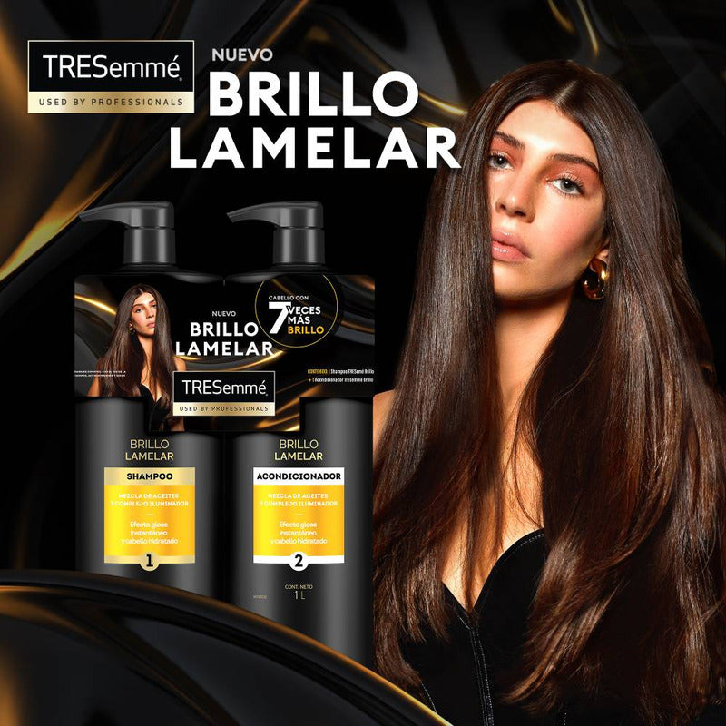 Pack Tresemme Brillo Lamelar Shampoo + Acondicionador 1 L - Eurotruck Mexico