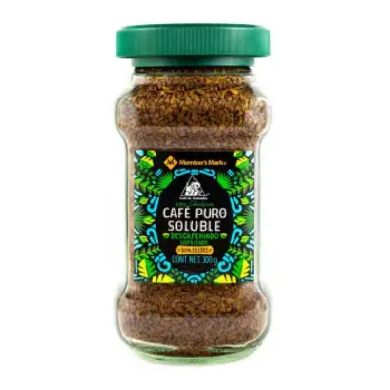 Cafe Soluble Members Mark 300 Gr 100% Colombian Descafeinado - Eurotruck Mexico