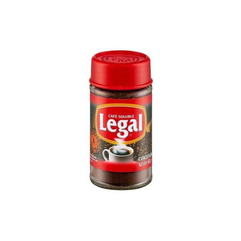 Cafe Soluble Legal Frasco Mezclado Con Caramelo 50 Gr - Eurotruck Mexico