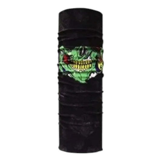 10 Bandanas Mascara Bufanda Moto Motociclista Tactico Calor Bd-491 Liso Unitalla