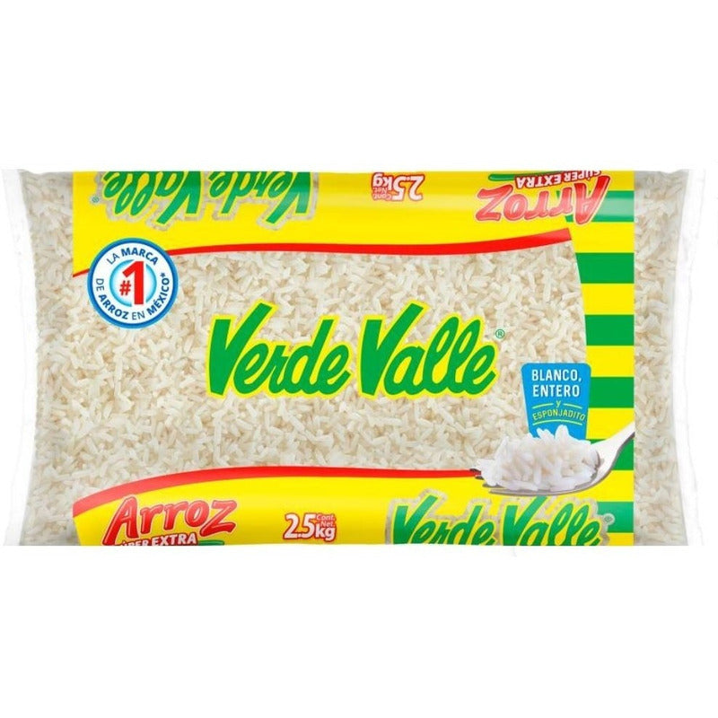 Arroz Verde Valle Súper Extra 2.5 Kg® Arroz Blanco