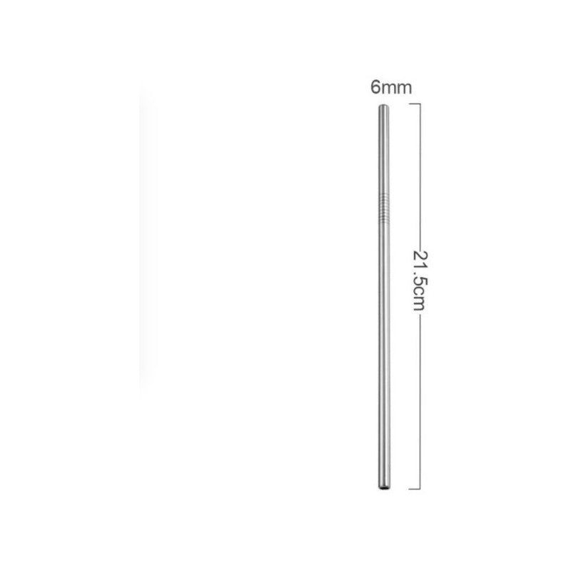 250 Popotes 250 Cepillos Metal Acero Inoxidable 21 O 26 Cm