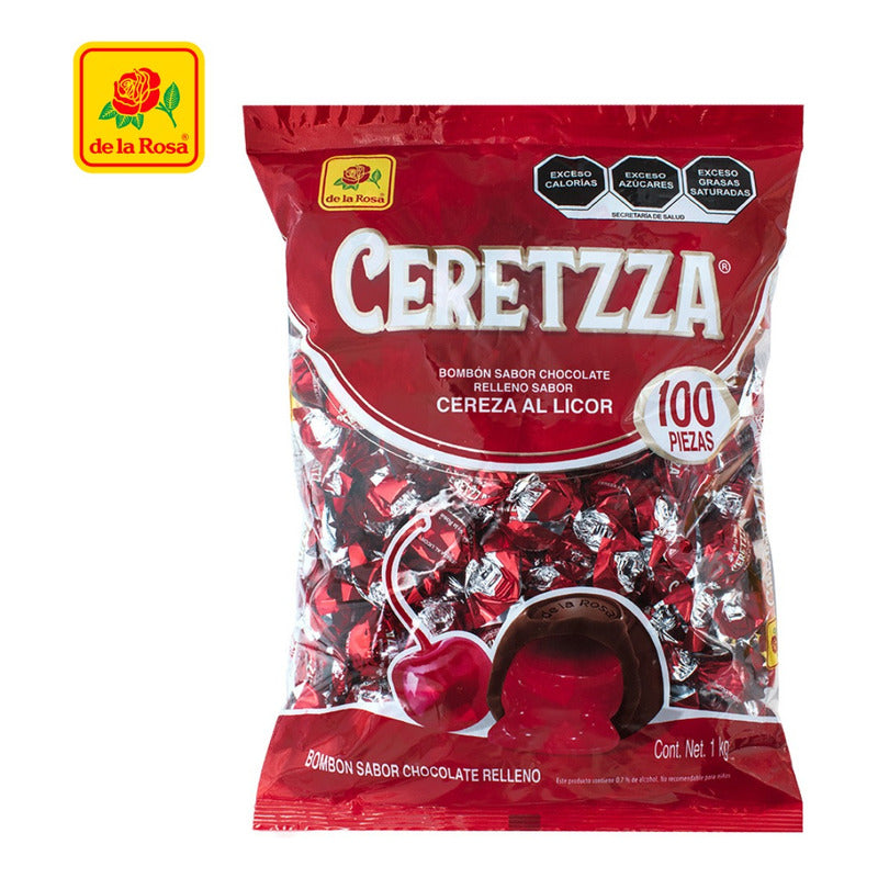 Ceretzza De La Rosa 100 Piezas Cereza 1 Kilo
