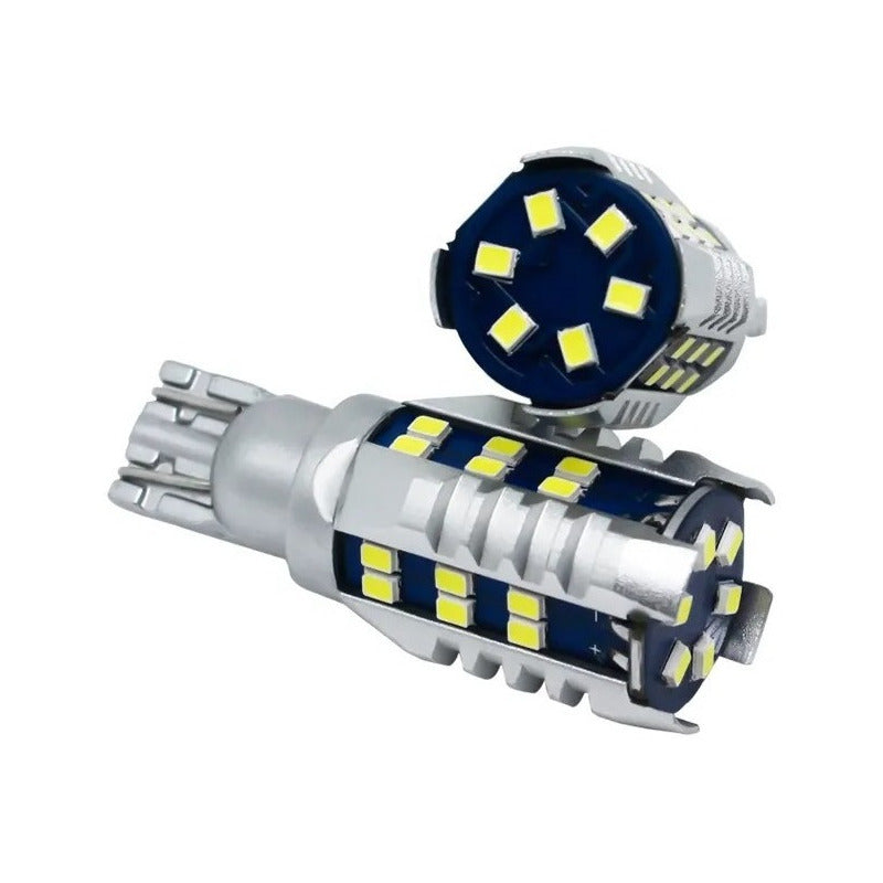 Par Foco Led T15 2016 30 Smd W5w Canbus Antiniebla Auto  T15 2016 30 Smd Blanco