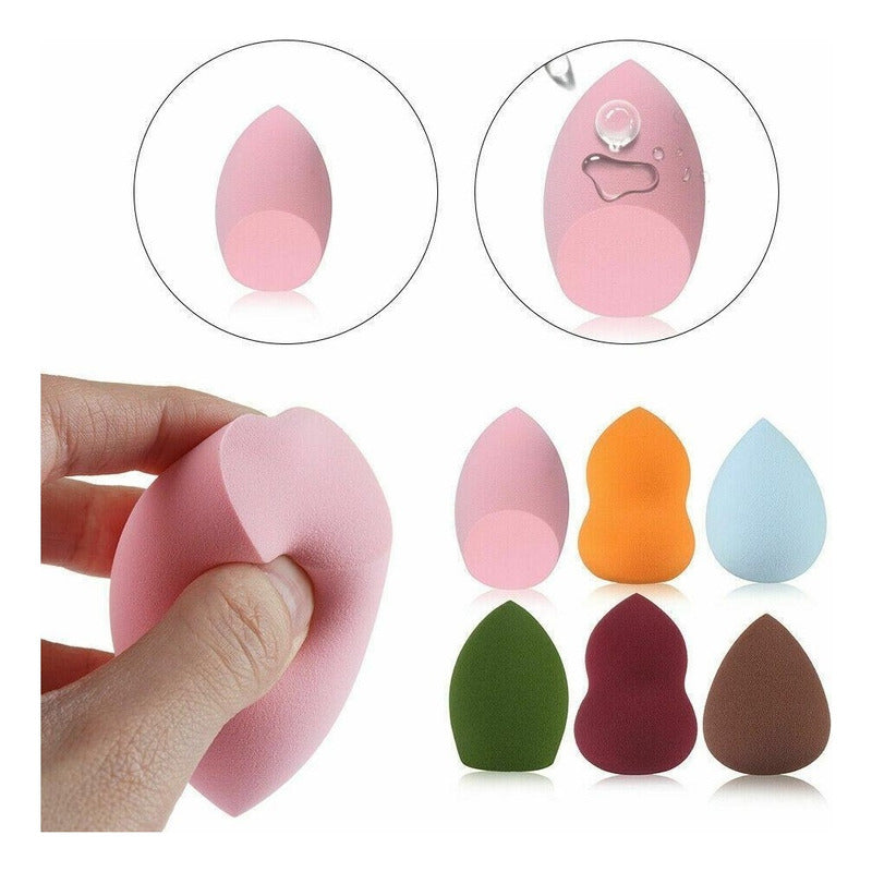 Esponjas Para Maquillaje Mayoreo Beauty Blenders Kit 12pz