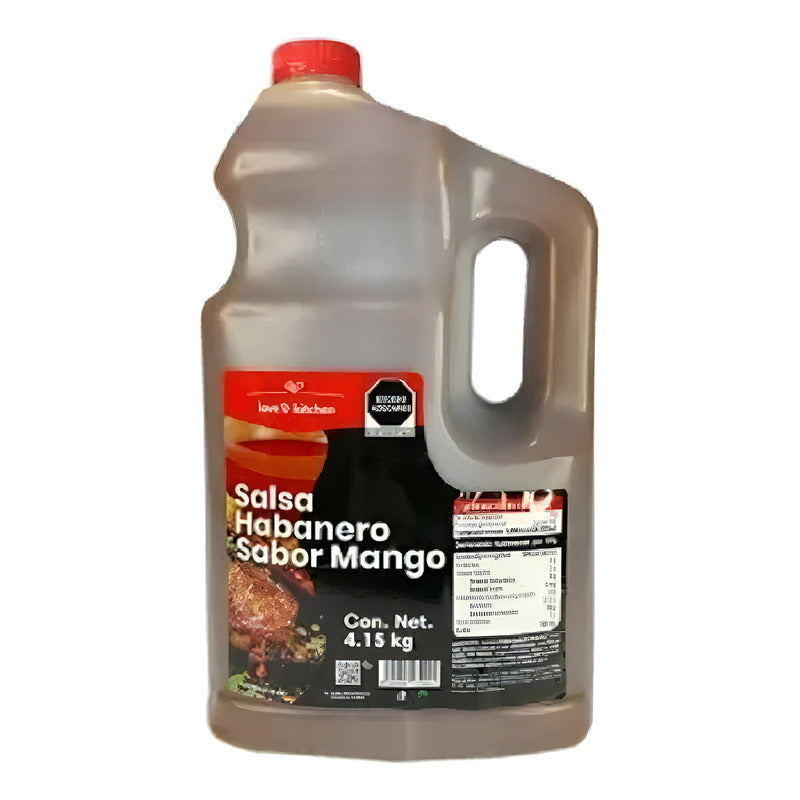 Salsa Habanero Sabor Mango Love & Kitchen 4.15 Kg - Eurotruck Mexico