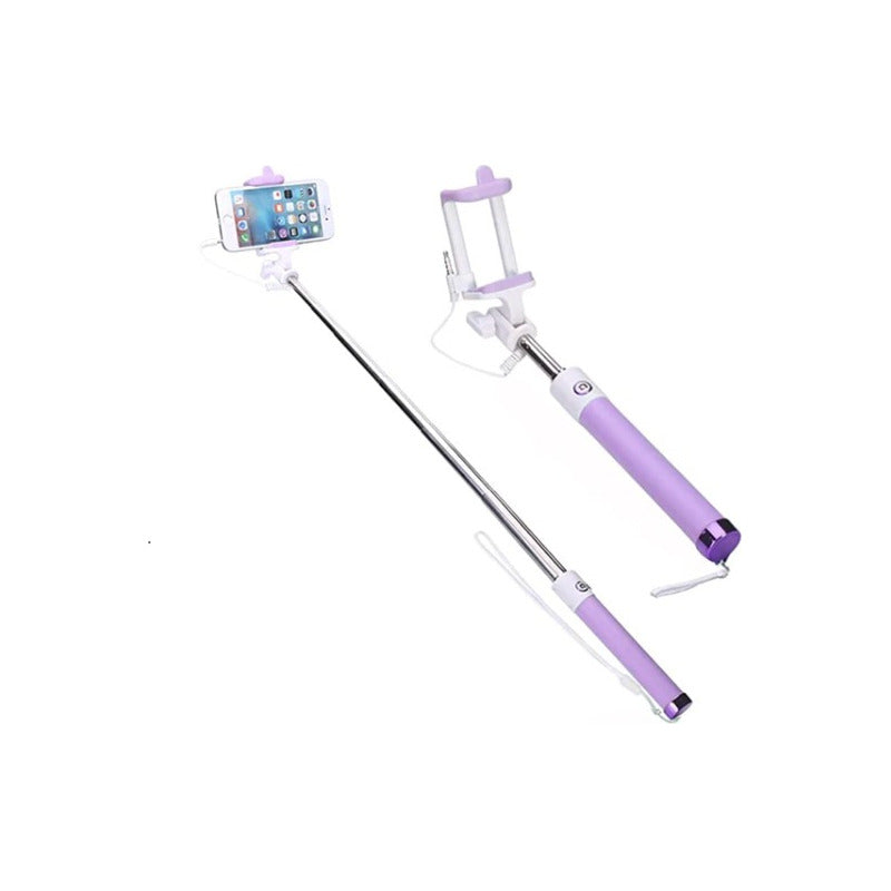Palo Selfie Stick Con Cable, Extensible Portátil Plegable.