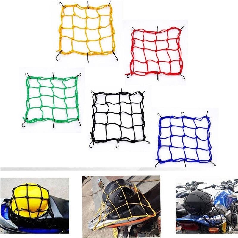 Red De Carga Elastica Porta Bulto Para Moto Casco Con Gancho - Eurotruck Mexico