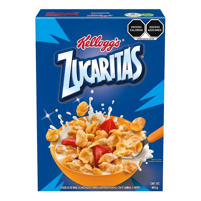 Cereal Zucaritas Kellogg's De 1.2kgs Hojuelas De Maíz Azúcar - Eurotruck Mexico