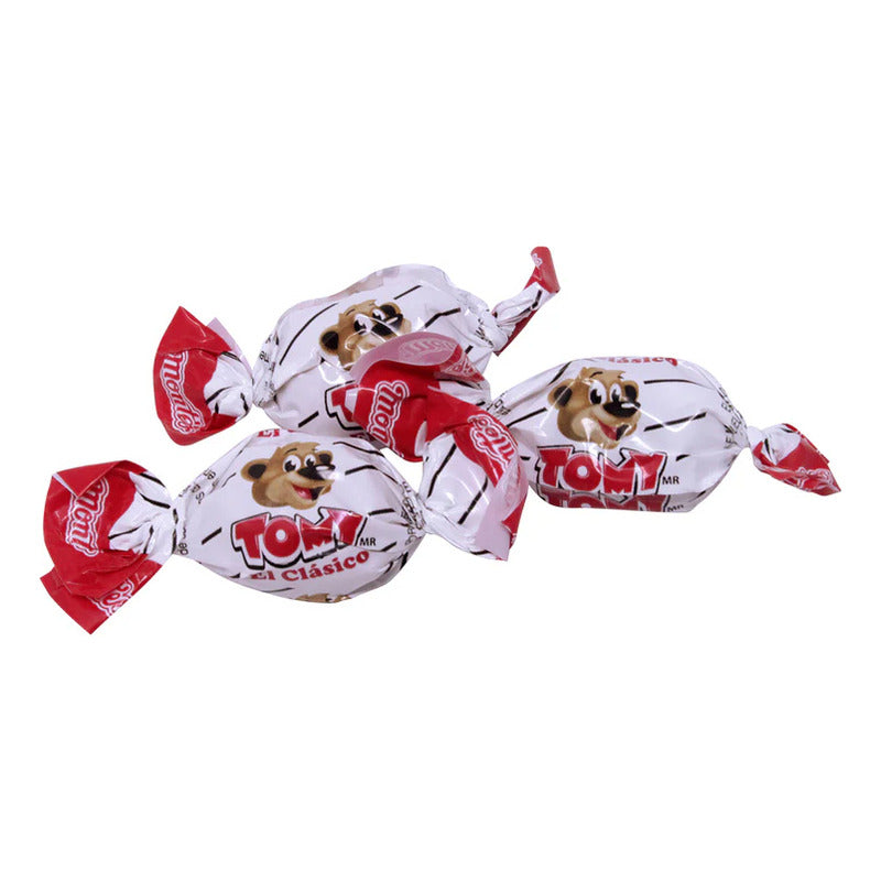 Montes Tomy El Original Caramelo Macizo Ron Y Mantequilla 100pz 470g