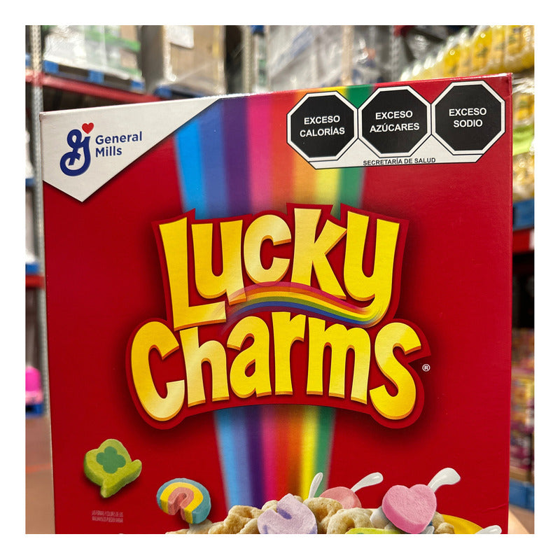 Cereal Lucky Charms Con Malvaviscos 1.3 Kg 2 Caja De 650 Gr