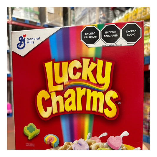 Cereal Lucky Charms Con Malvaviscos 1.3 Kg 2 Caja De 650 Gr