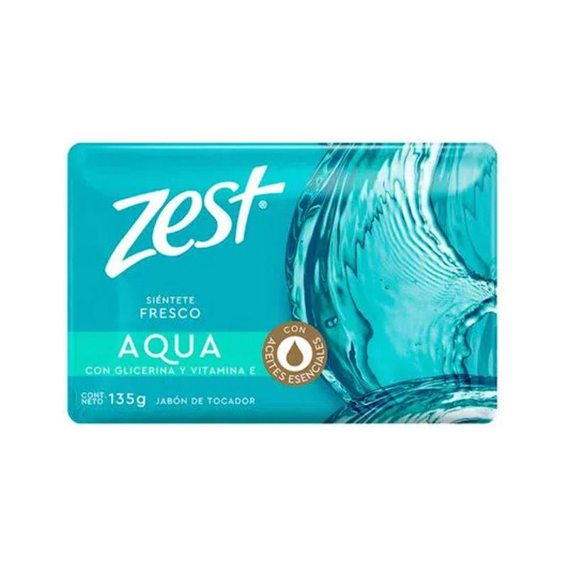 Jabón En Barra Zest Aqua 135g - Eurotruck Mexico
