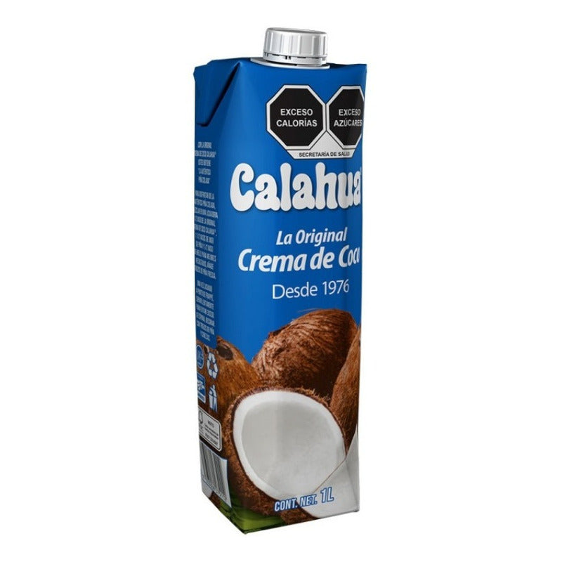 Crema De Coco Calahua 1 Lt Natural La Original - Eurotruck Mexico