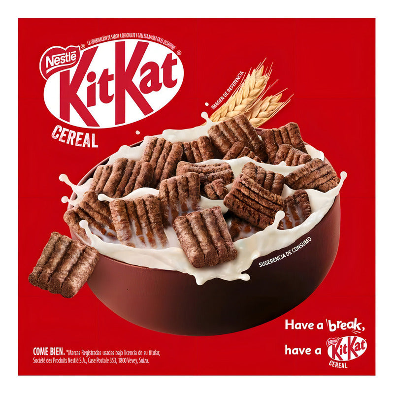 Cereales Kit Kat Nestlé Cereal Chocolate En Caja 810 g