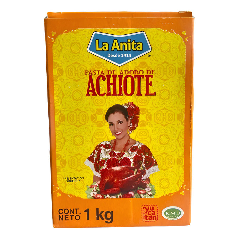 La Anita Pasta De Adobo De Achiote 1kg - Eurotruck Mexico