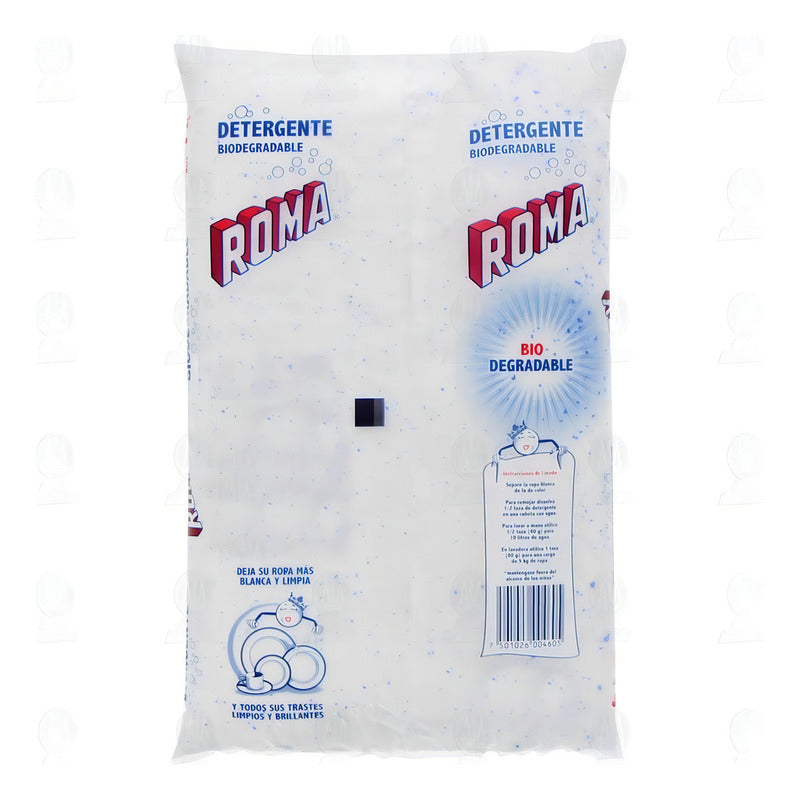 Detergente En Polvo Roma Multiusos Antibacterial Ropa Delicada 500g - Eurotruck Mexico
