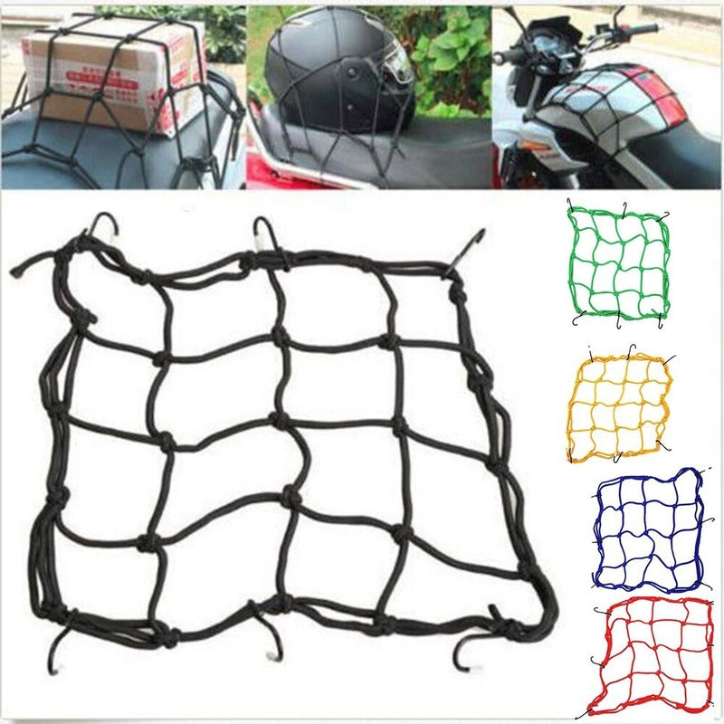 Red De Carga Elastica Porta Bulto Para Moto Casco Con Gancho - Eurotruck Mexico