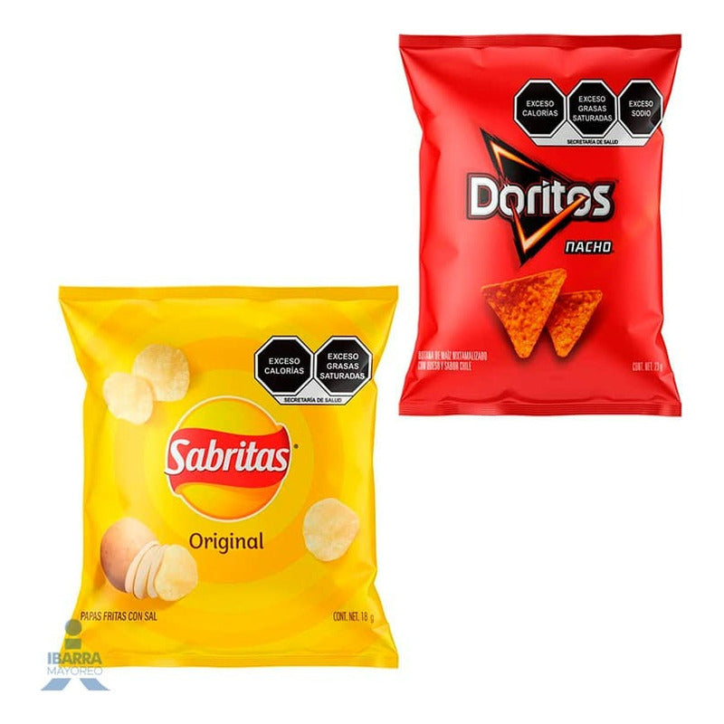 Surtido De Botanas Sabritas Minis Pack Con 50 Pzas - Eurotruck Mexico