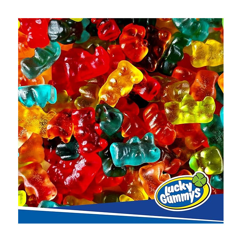 Lucky Gummys Ositos Gomitas Tipo Panditas Paq 8pz D 100g C/u