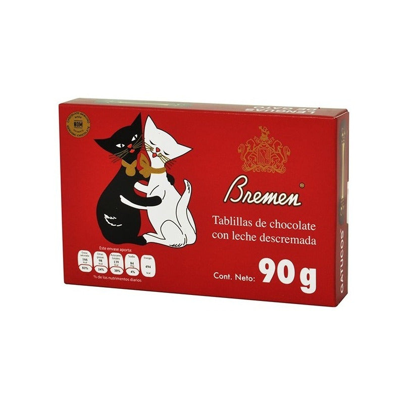 Chocolate Gatucos Tablillas Leguas De Gato Bremen 90 Gr - Eurotruck Mexico