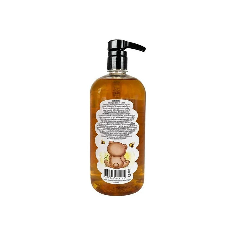 Shampoo Honey Wash Para Bebe 3 En 1 Members Mark 946 Ml