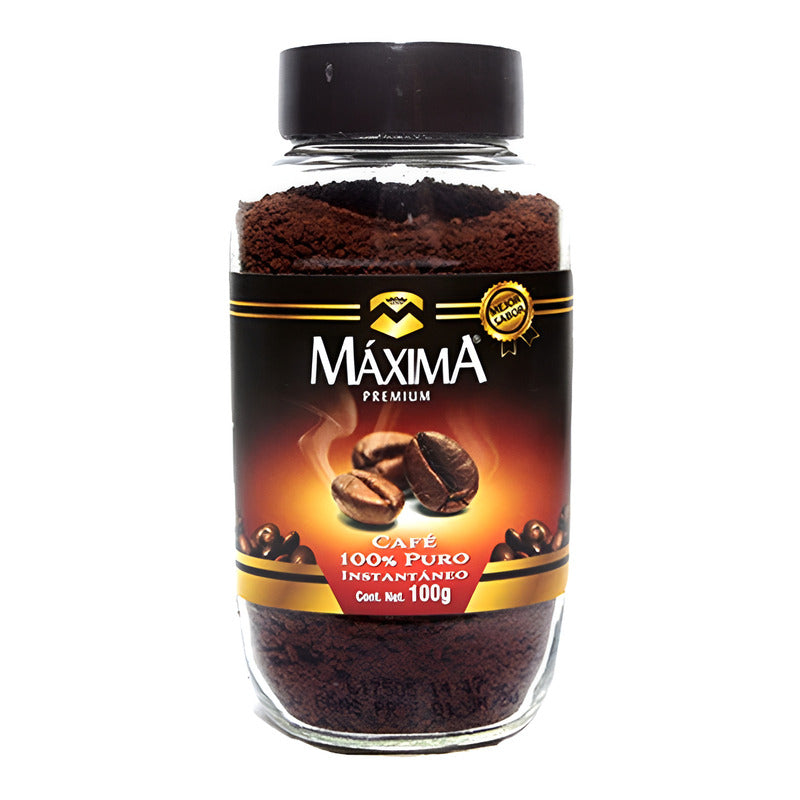 Café Soluble 100% Puro Máxima Frasco 100 G Tienda Oficial - Eurotruck Mexico