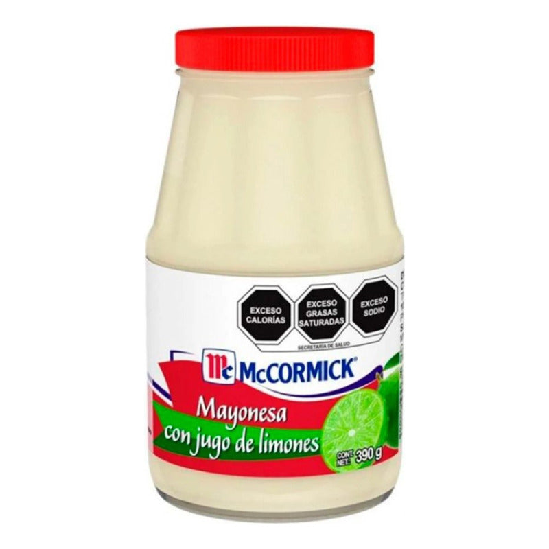 Mayonesa Con Jugo De Limón 390 Gr Mccormick