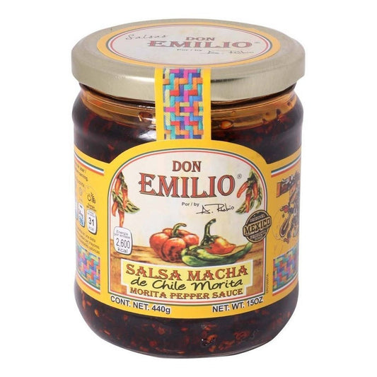 Salsa Macha De Chile Morita Don Emilio 440 Gr - Eurotruck Mexico
